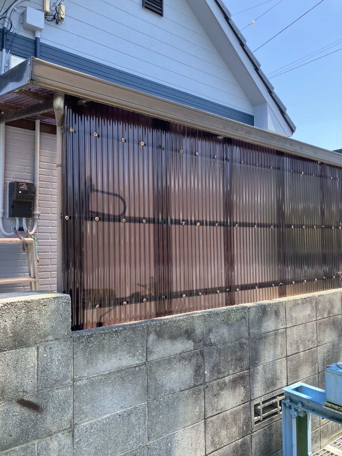 波板張り替え工事