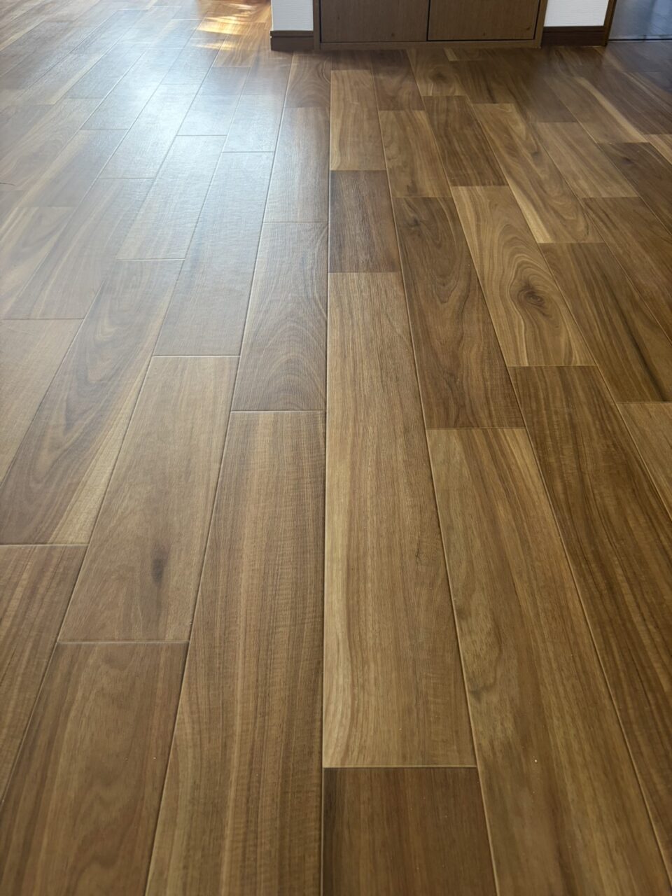 リビング床　張り替え