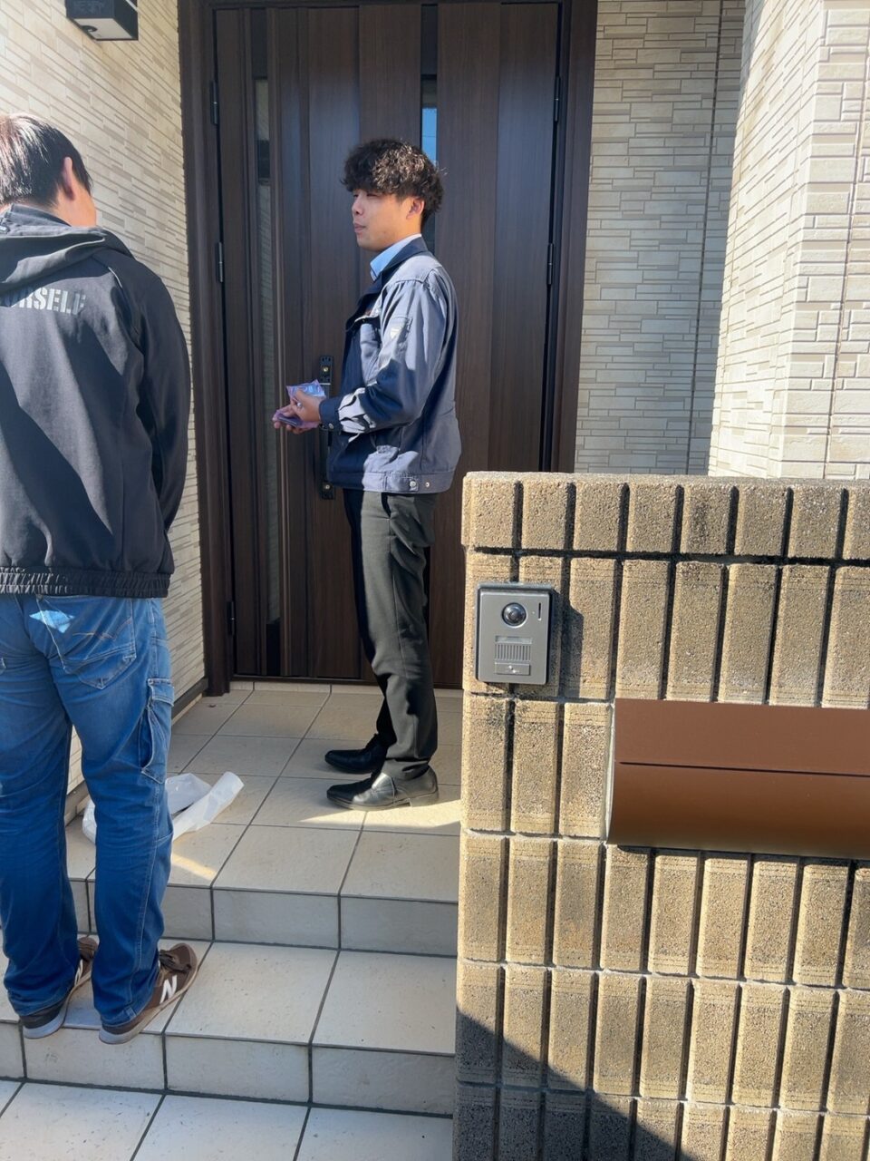 玄関ドア リフォーム後