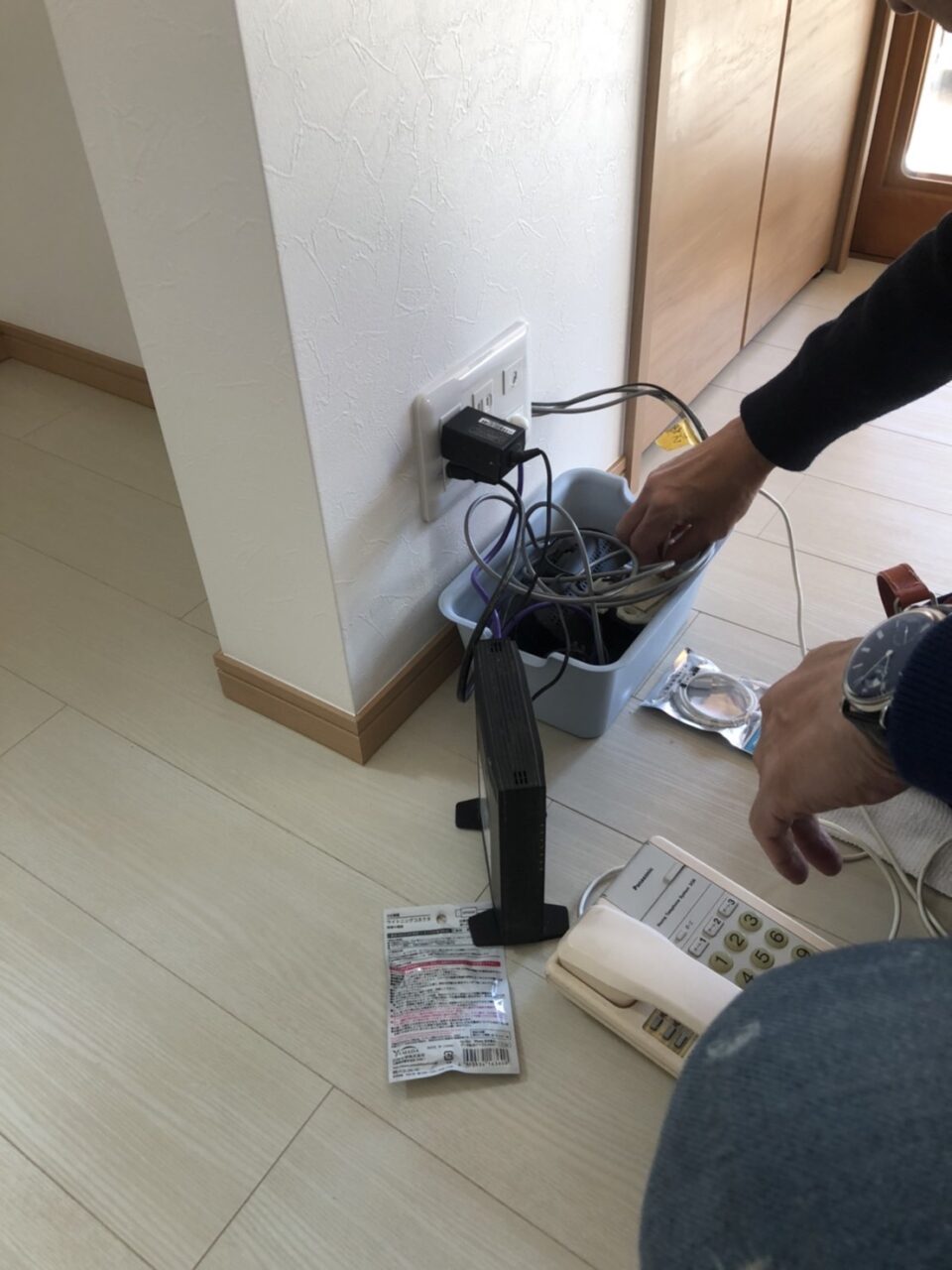 LDKリフォーム　Wi-Fi設置