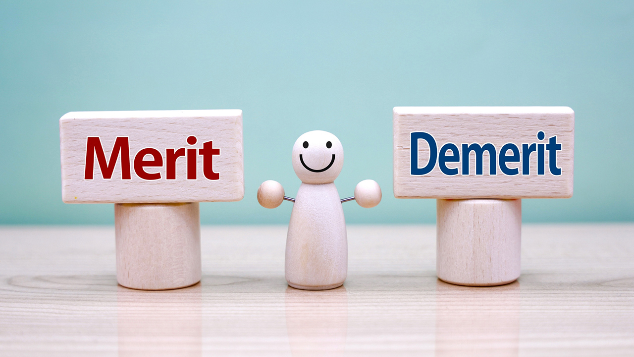 メリット・デメリットの画像